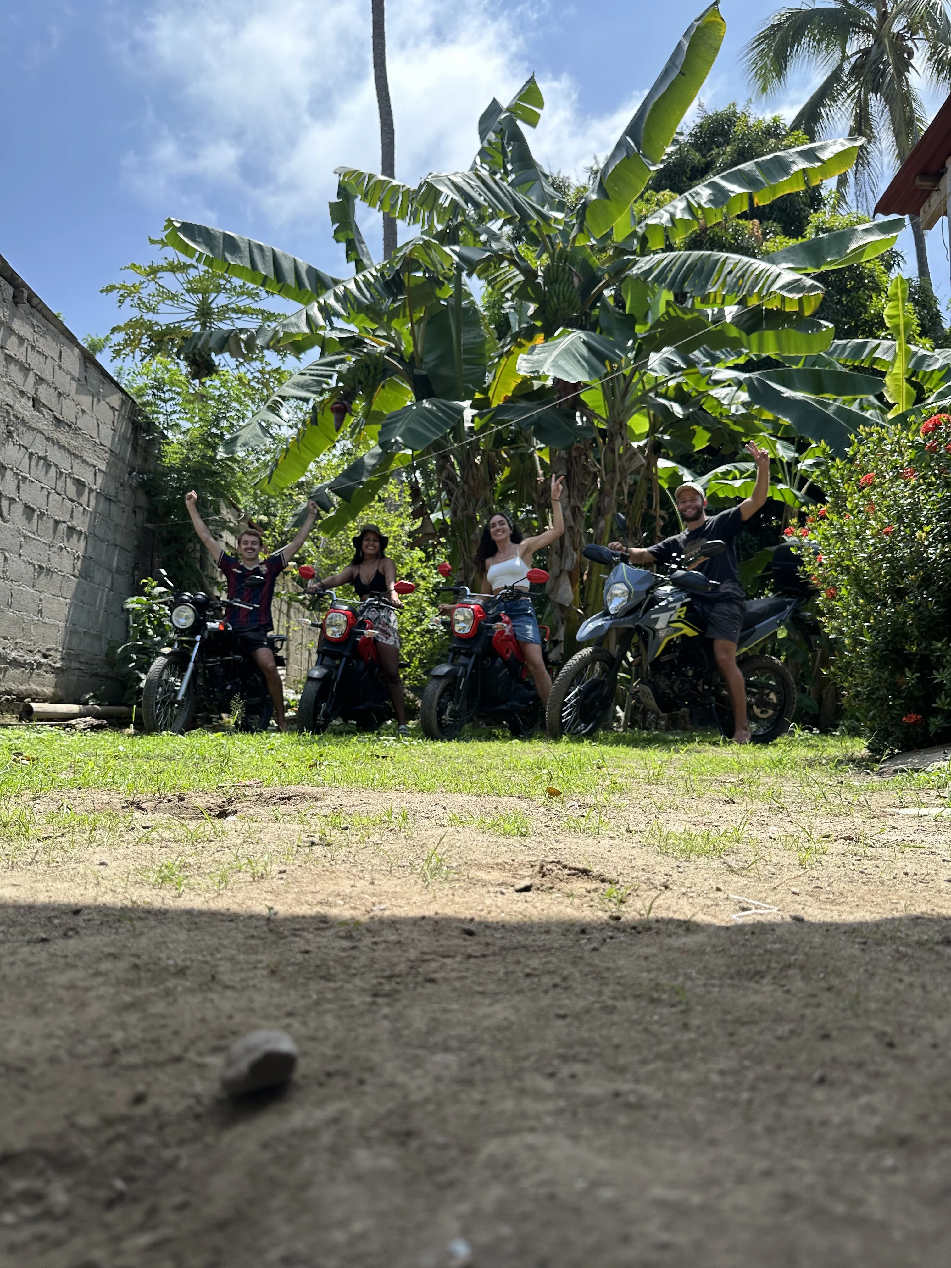 Motorcycle in Palomino Colombia